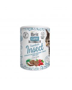 Brit Care Cat Snack Superfruits Insect Hypoallergenic 100g