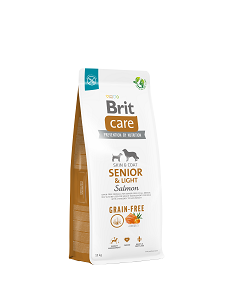 NEW Brit Care Dog Grain-free Senior & Light Salmon