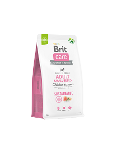 Brit Care Dog Sustainable Adult Small Breed Chicken & Insect 