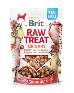 BRIT RAW TREAT URINARY FREEZE-DRIED TREAT AND TOPPER