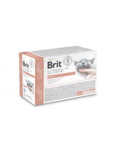 Brit Grain Free Veterinary Diets Cat Pouch Renal 12x85g
