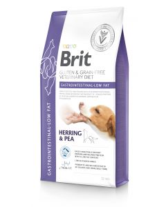 Brit Veterinary Diets Dog Grain free Gastrointestinal - Low Fat Herring&Pea