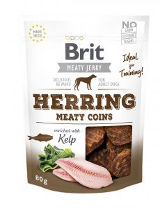 Brit Jerky Snack Herring Meaty coins 80g